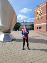 Mateusz Kołaczek, piłkarz Unii Skierniewice napisał pracę o Widzewie