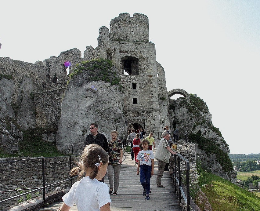 Zamek w Podzamczu był znakomitym planem dla filmu "Zemsta"