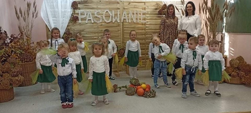 Uroczyste pasowanie przedszkolaków w SP nr 3 w Krotoszynie