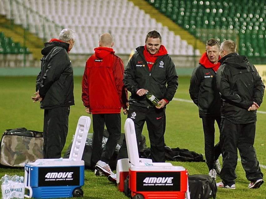 Polska - Urugwaj pierwszy trening