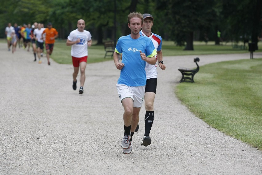 Parkrun Łódź. Bieg w parku Poniatowskiego - 9 lipca 2016