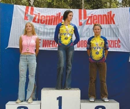 Justyna Kuna, Magdalena Pyrgies i Katarzyna Barczyk (w kolejności od lewej) wystartują w olimpiadzie młodzieży. Foto: KRZYSZTOF SULIGA