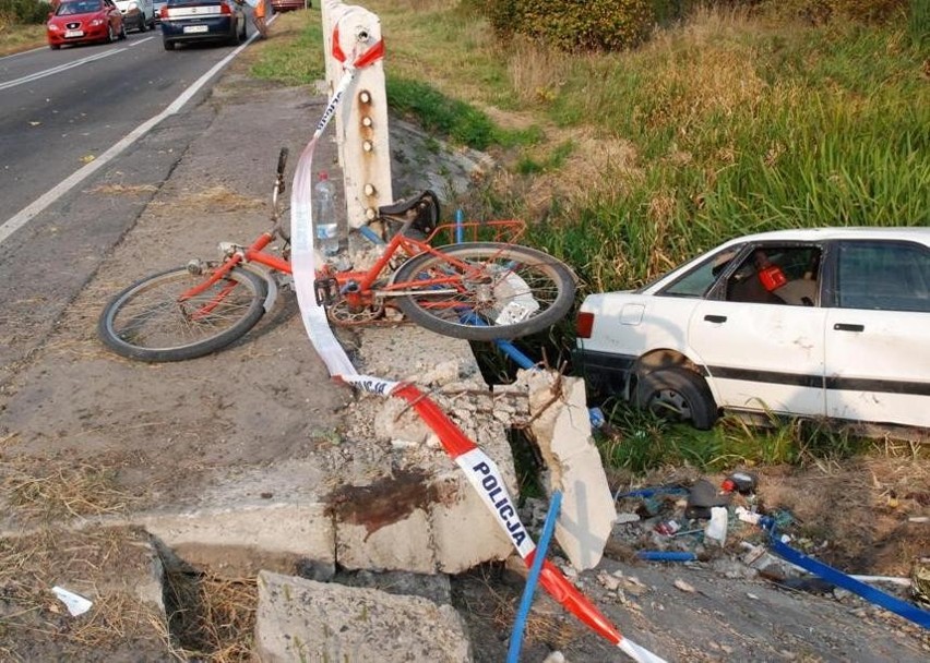 Wypadek w miejscowości Krupe