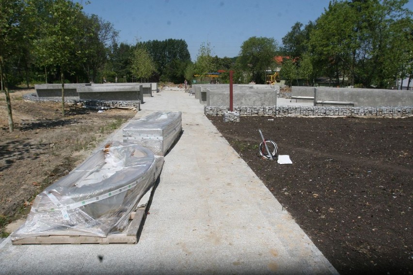 Park sensoryczny w Rydułtowach będzie gotowy później