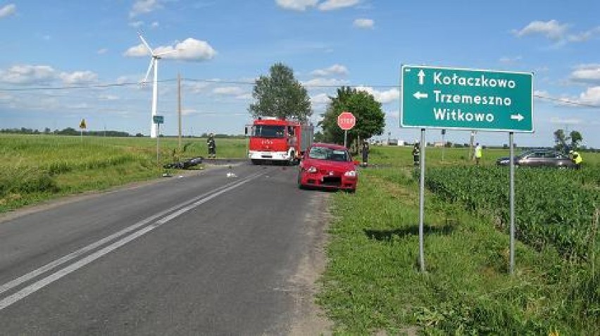 Groźny wypadek w Witkówku