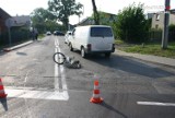 Wypadki z udziałem rowerzystów w Tarnowskich Górach. Poszkodowane są dwie osoby ZDJĘCIA