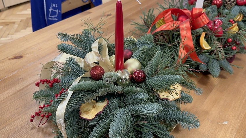 Wyjątkowe ozdoby świąteczne tworzone przez osoby niepełnosprawne z Balcerowa