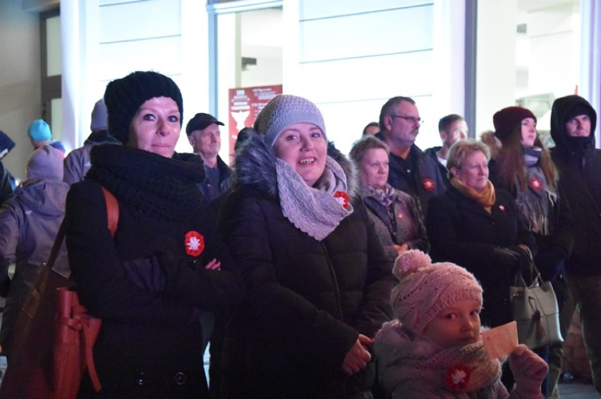 Widzieć Niepodległą czyli animowana projekcja przy Kamienicy...