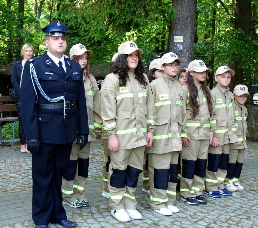Strażacy z gminy Brzyska świętowali na górze Liwocz