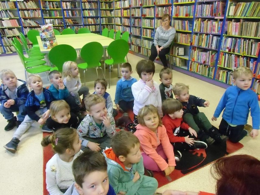 Biblioteki w Sycowie i Drołtowicach gościły przedszkolaków. Dzieci lubią takie zajęcia