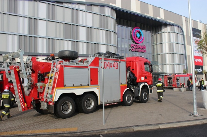 Pożar w Poznań City Center – ewakuowano 1500 osób [zdjęcia]