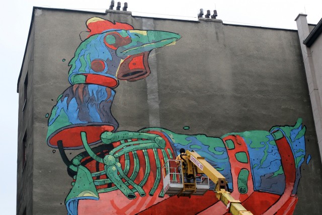 Takie murale powstały w ubiegłym roku w Katowicach. Jakie powstaną w Piekarach?
