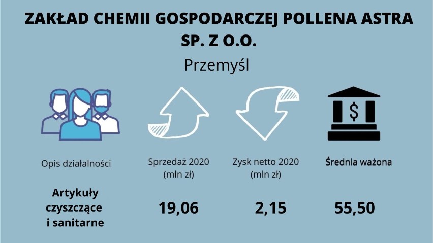 Najbogatsze firmy z Przemyśla i powiatu przemyskiego z Diamentami Forbesa 2022 [LISTA]