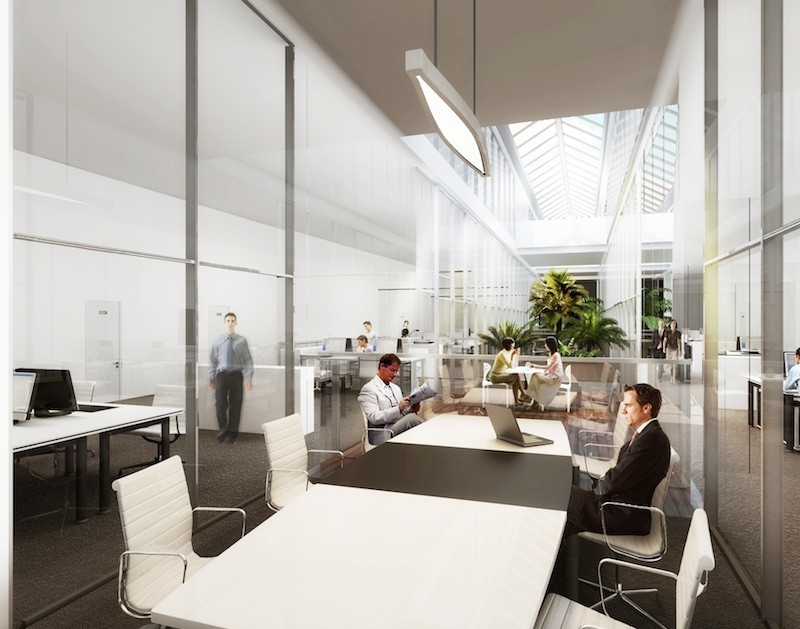 Biurowiec z 4800 m2 powierzchni biurowej wyróżnia się...