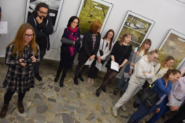 Otwarcie wystawy Marcina Podolca w Wieży Ciśnień w Kaliszu