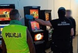 Zakazany hazard. Nielegalne automaty do gier w Tczewie. Akcja policji i służby celnej 
