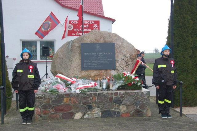 Pamięć o Franciszku Ratajczaku w Śniatach FOT