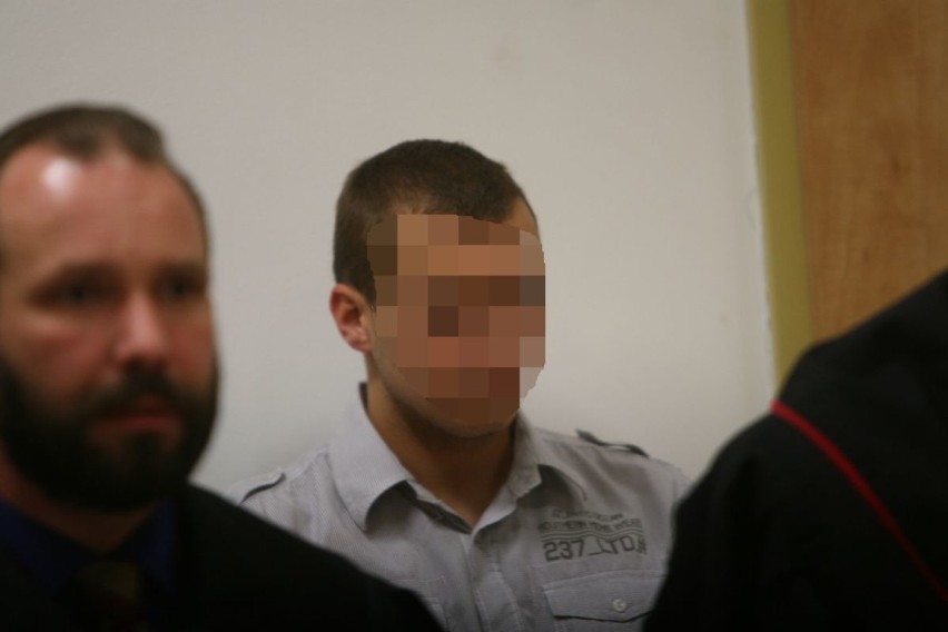 Rozprawa Dariusza P., 24 czerwca 2015 przed sądem w Rybniku....