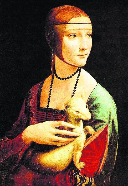 "Dama z łasiczką", dzieło Leonarda da Vinci
