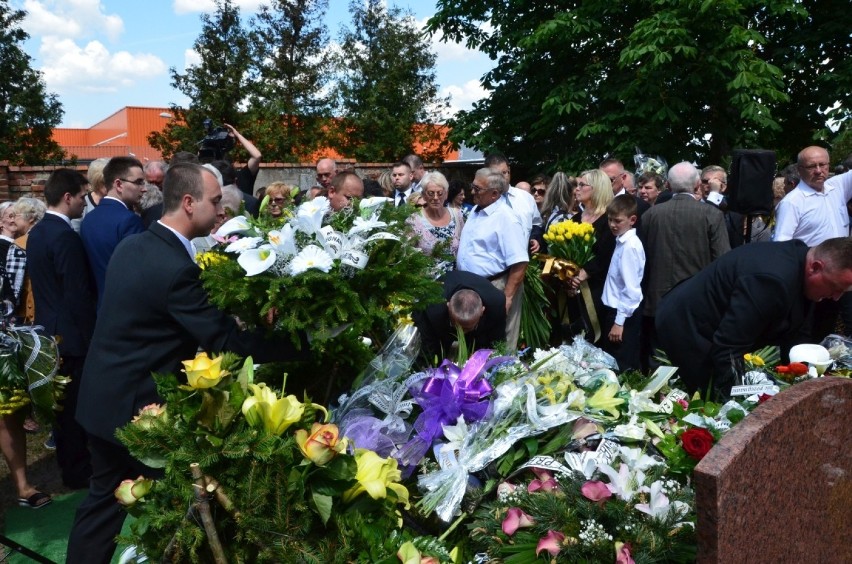 Na włocławskim Cmentarzu Komunalnym pochowany został Tadeusz...