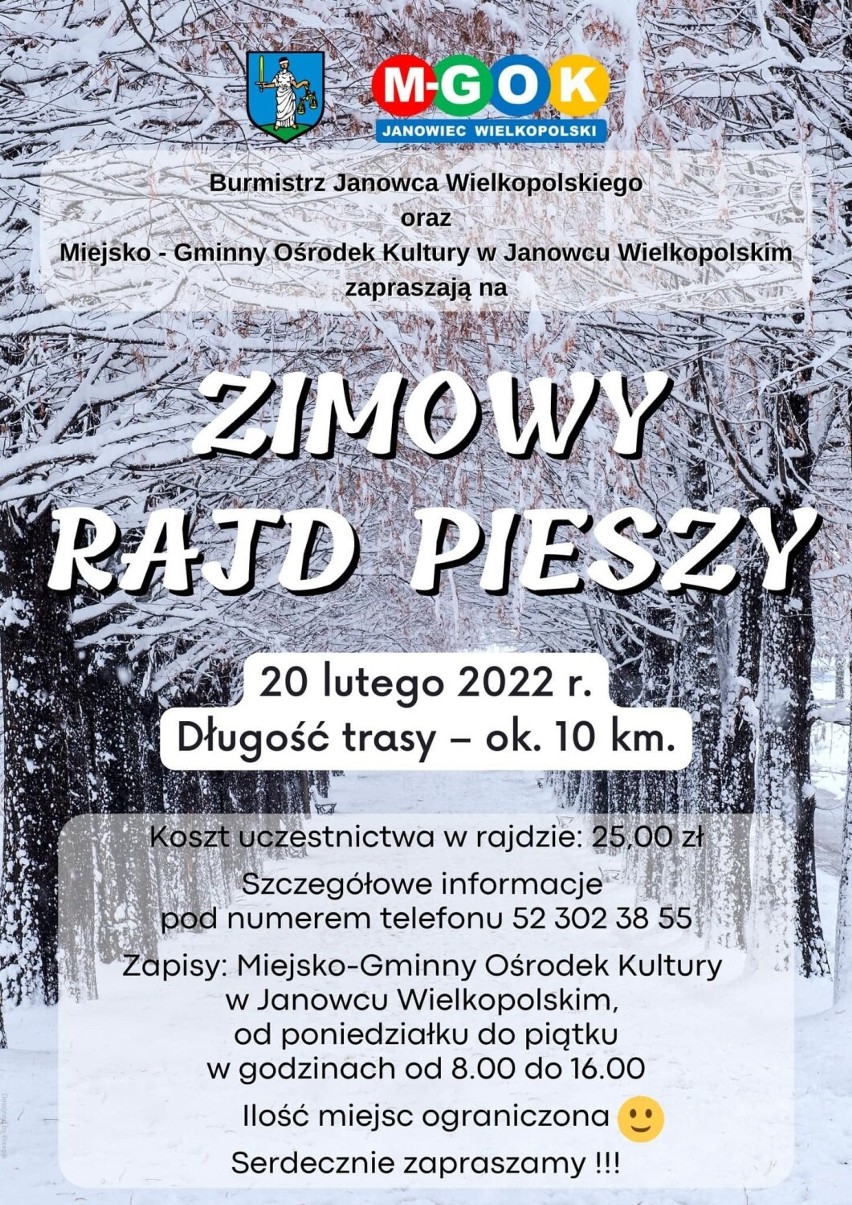 Zimowy Rajd Pieszy.