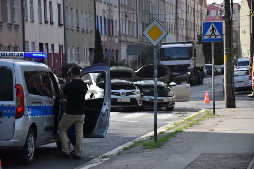 Wypadek na ulicy Senatorskiej w Legnicy [ZDJĘCIA]