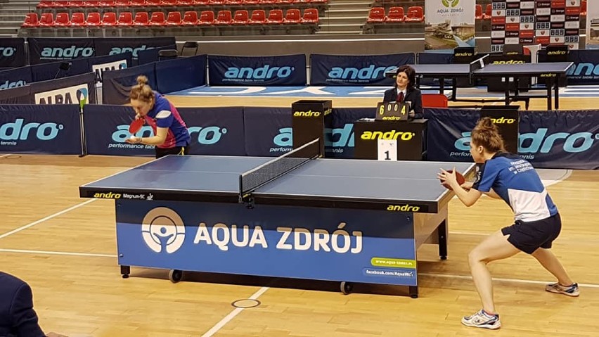 W wałbrzyskim Aqua Zdroju rozegrano 2.Grand Prix Polski Seniorek i Seniorów w tenisie stołowym