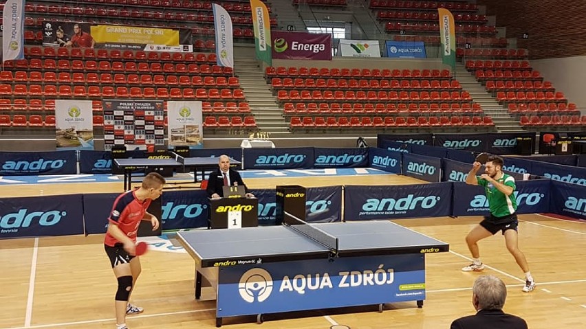 W wałbrzyskim Aqua Zdroju rozegrano 2.Grand Prix Polski Seniorek i Seniorów w tenisie stołowym