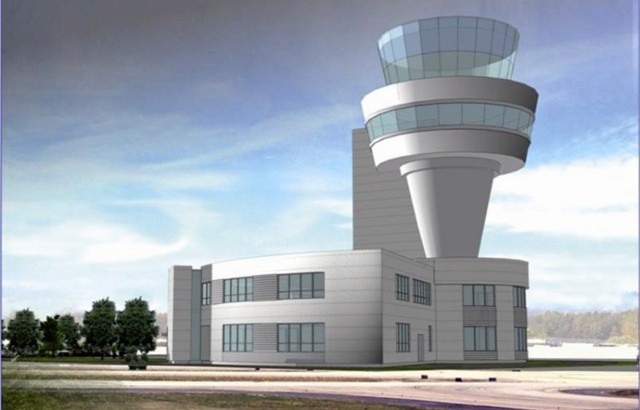 Wkrótce na lotnisku Ławica rozpocznie się budowa 34-metrowej ...
