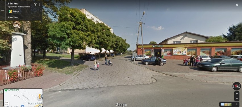 Zobacz, jak uchwyciły Opatówek kamery Google Street View