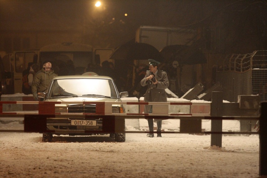 W Legnicy kręcono sceny do filmu „Jack Strong" w reżyserii Władysława Pasikowskiego, zobaczcie zdjęcia