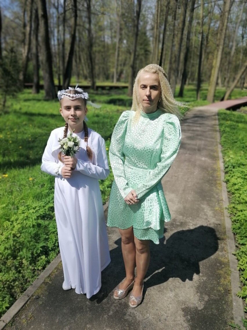 Aneta Kucharska z córką Natalką