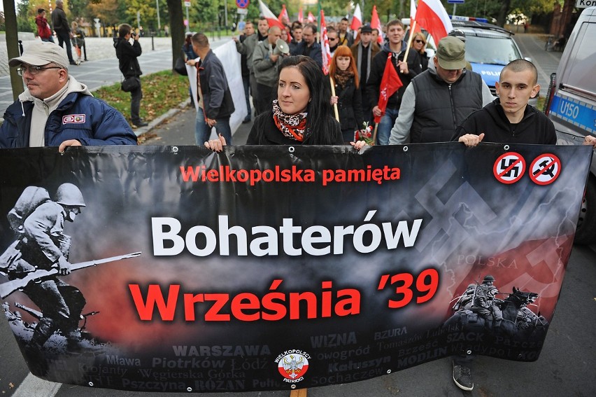 Marsz Pamięci Bohaterów Września' 39 w Poznaniu