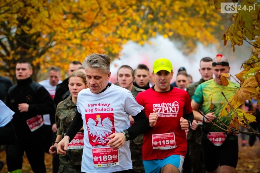 Narodowy Bieg Stulecia w Stolcu. Pamiętali o zmarłym koledze ze ścieżek biegowych [ZDJĘCIA]