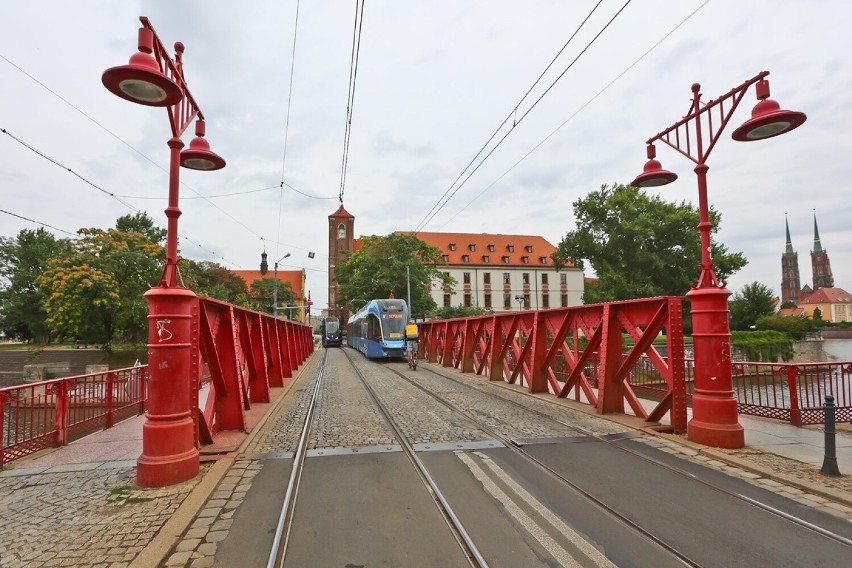 Most Piaskowy był świadkiem wielu ważnych wydarzeń Wrocławia...