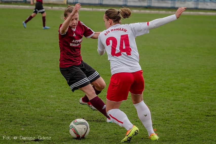 Ekstraliga piłkarska kobiet: AZS PWSZ Wałbrzych - AZS Wrocław (0:0)