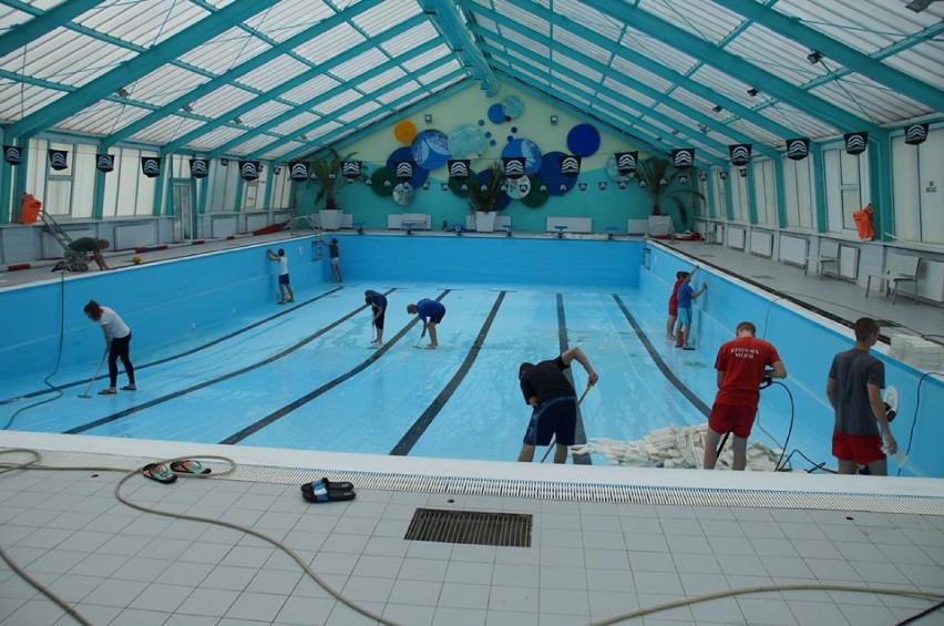 Trwa przerwa techniczna na basenie w Wodzisławiu Śl.