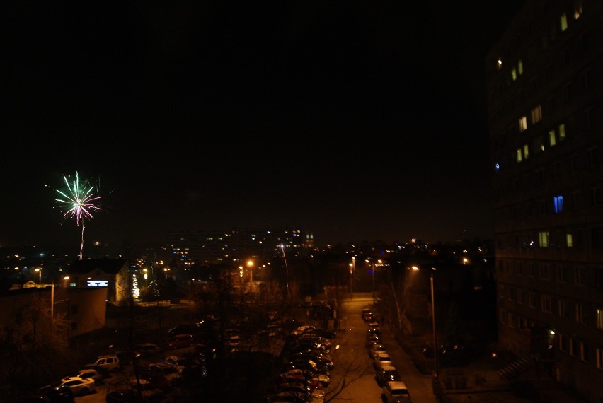 Noworoczne fajerwerki nad całym regionem - pochwalcie się swoimi zdjęciami! [GALERIA]