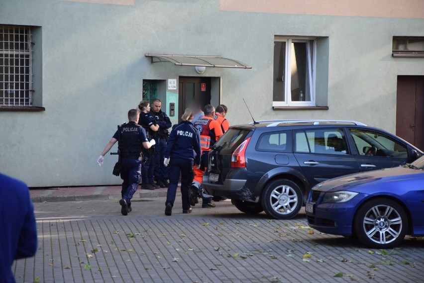 Do tragedii doszło w bloku przy ul. Krakowskiej w centrum...