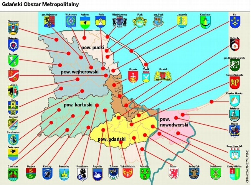 Prezydent Gdańska chce utworzyć Gdański Obszar Metropolitalny