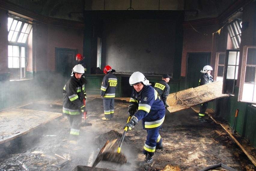 Pożar w Golinie: Spłonęła salka katechetyczna