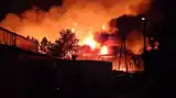 Pożar dwóch hal produkcyjnych                