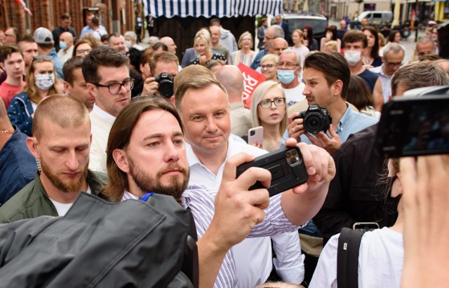 Dzisiaj prezydent Andrzej Duda odwiedził Toruń