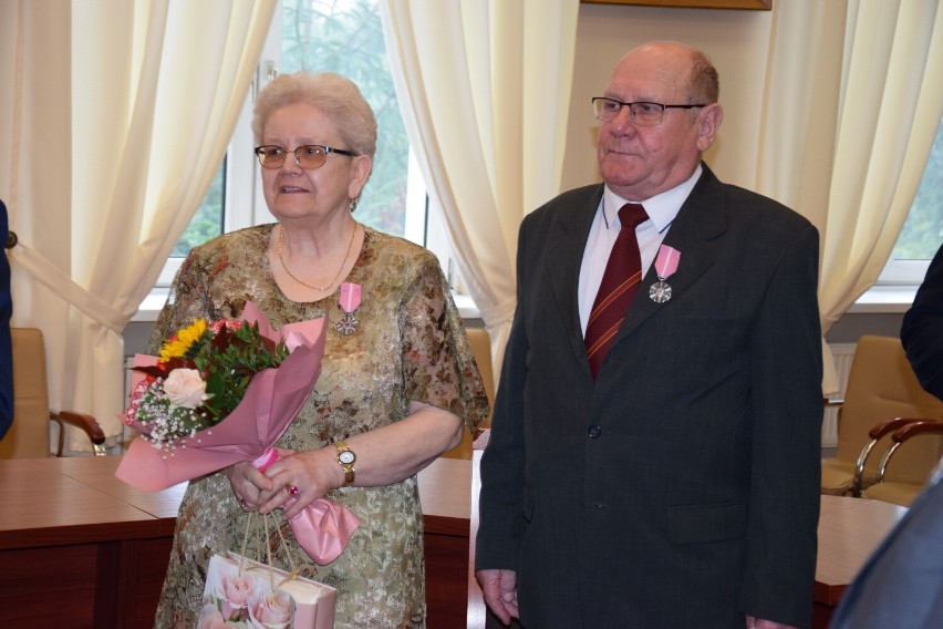 Uroczystość 50-lecia małżeństwa w auli UM w Żninie