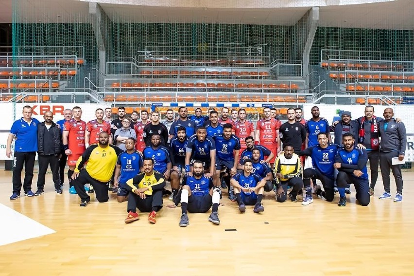 MMTS Kwidzyn - Al Nasr Handball Club. Nasi szczypiorniści lepsi od drużyny z Dubaju [ZDJĘCIA]