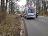 Czarny piątek na pilskich drogach. Ofiara wypadku na drodze Ruda - Osiek walczy o życie