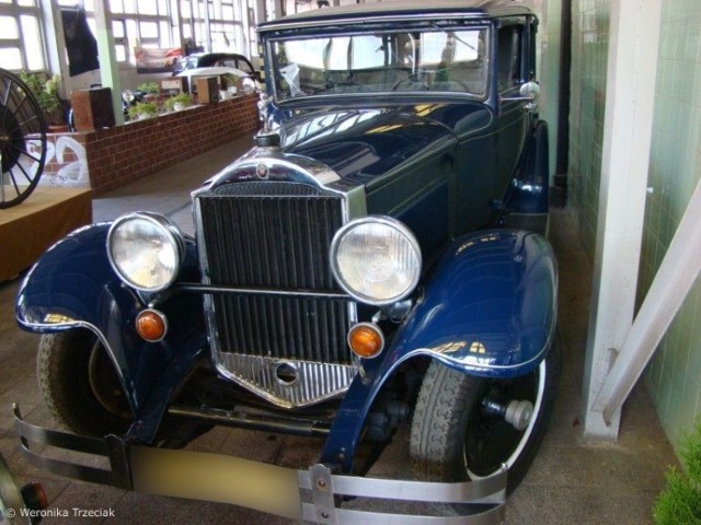 Prezentowany pojazd pochodzi z 1930 r. Fot. Weronika Trzeciak