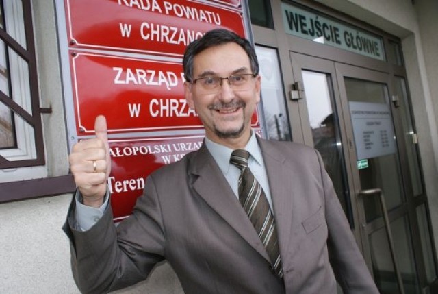 Janusz Szczęśniak wczoraj został wybrany na starostę chrzanowskiego. To jego powrót
