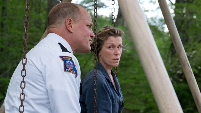 W rolach głównych Frances McDormand i Woody Harrelson (oboje nominowani do Oscara).