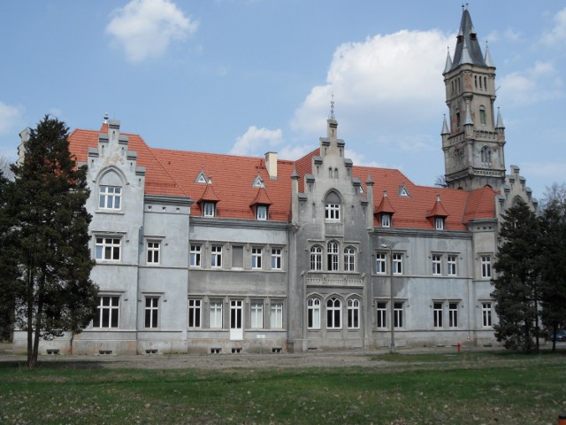 Pałac w Nakle Śląskim, gdzie mieści się Centrum Kultury Śląskiej